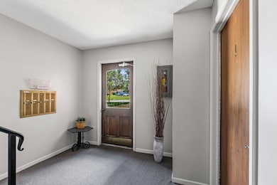 Inside front entry