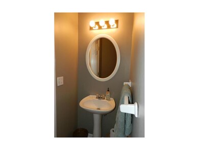 Half bath on main level.