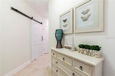 Foyer - with Barn door to the Laundry room