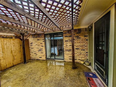 View of patio / terrace with a pergola