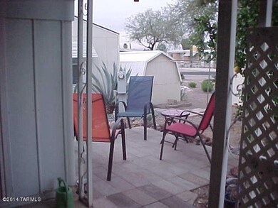 Side patio