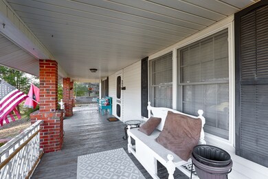 View of Covered Front Porch