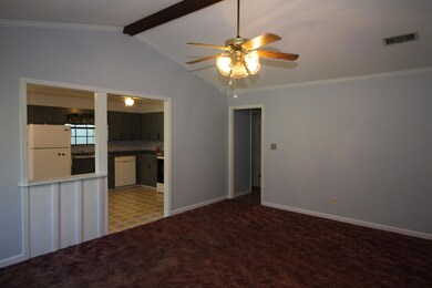 Living room to kitchen