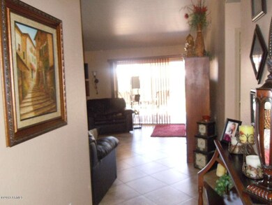 Looking from the front foyer