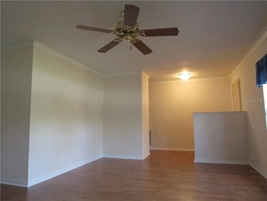 Looking back at the entry way from the far end of 