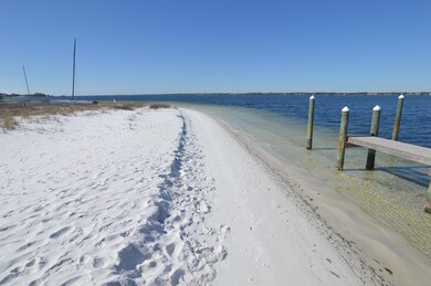 White sandy beach
