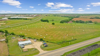 Bird's eye view featuring a rural view