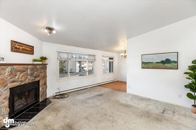 Living room from front entrance