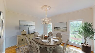 Virtually Staged Dining Room