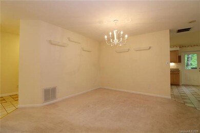 Dining room looking toward kitchen