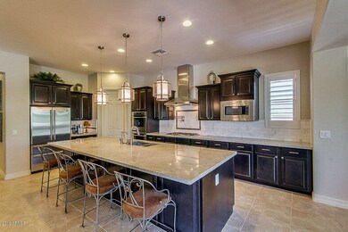 Gourmet kitchen