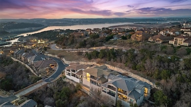 Bird's eye view featuring a water view and a resid