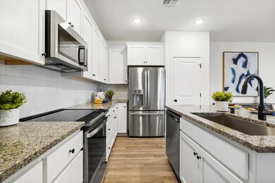 Kitchen with island