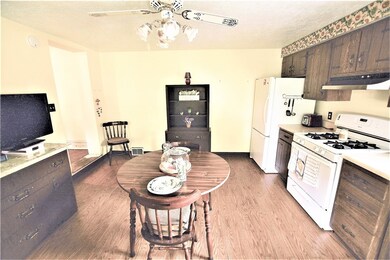 Full step down kitchen from side window and door e