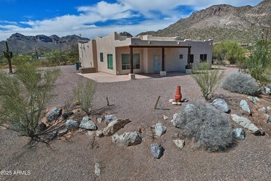drone photo rear house