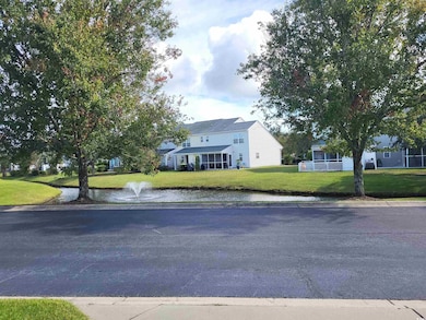 View of front facade featuring a water view and a 
