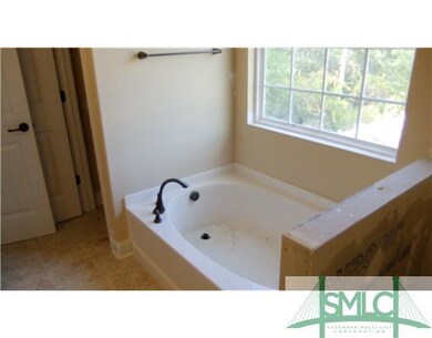Master Bath/Spa. Tile to be laid around tub and in
