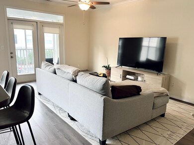Comfortably furnished living room
