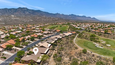 Privacy and golf course views from back