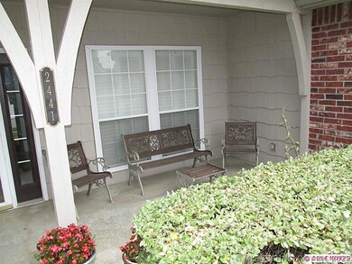 Very nice covered front porch