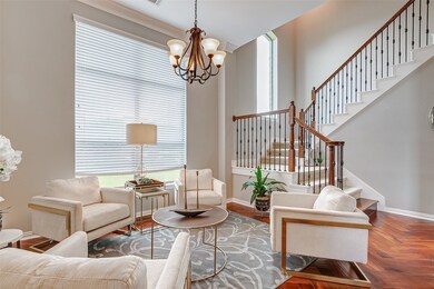 Enjoy entertaining larger gatherings in the elegant formal dining room, which would also make a lovely formal living room or otherwise.