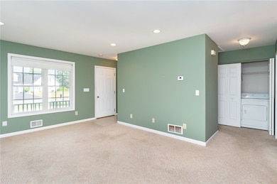 Living room looking toward front door