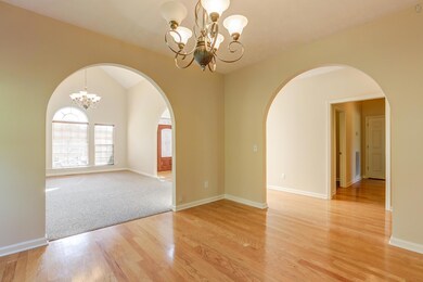 Formal Dining Room With Hardwoods