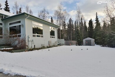 West side of home