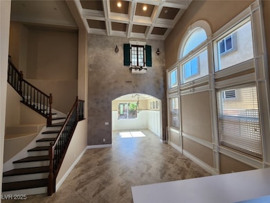 View of living room from entry