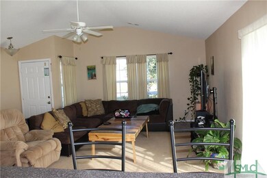 Attractive window treatments and newer carpet and 