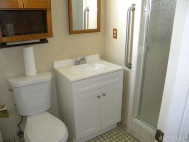 MASTER BATH. NEW TOILET AND NEW VANITY. HAS A SHOW