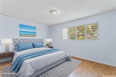 Virtually Staged 
Upstairs bedroom