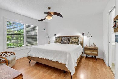 Bedroom spacious enough to accommodate a king-size