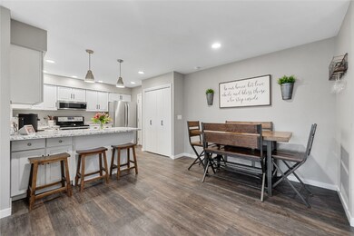 Eat in kitchen and Dining Area.