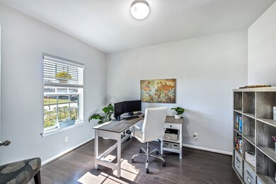 Perfect work-from-home office located at front of