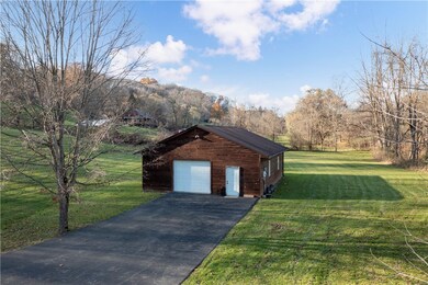 The home has a 2 car Attached Garage and pictured
