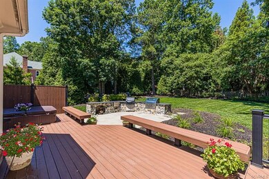 A striking rear yard with a well lighted 45 x 20 A