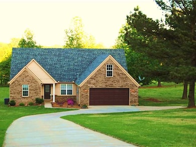 Front View Of Home. 1.1 Acre Lot.