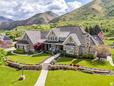 View of mountain backdrop