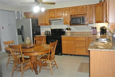 Kitchen....loads of cabinets and counter space, ce