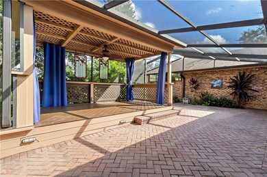Screened Entertainment Area with Gazebo