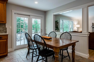 Dining Area with Slider to Deck