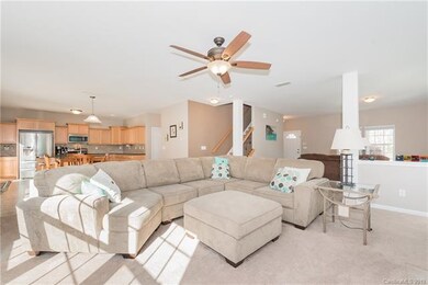 Living Room Open to Kitchen
