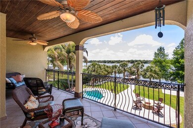 Balcony with amazing lake view