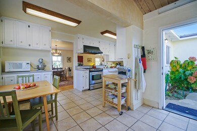 Kitchen & Door To The Courtyard
