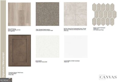 esign Selections - This home is currently under co