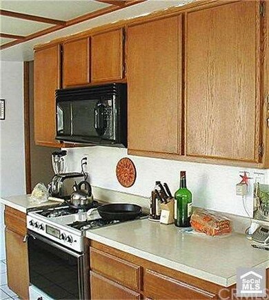Built in Gas Range and Microwave.