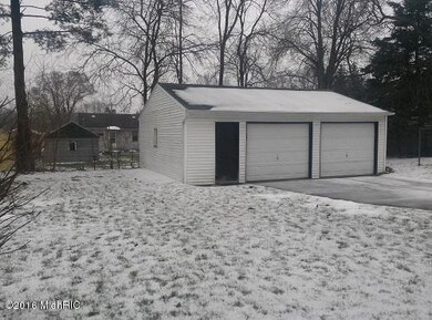 Garage and sideyard