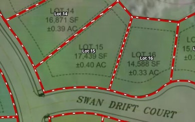 Lot 15 Plat Outline