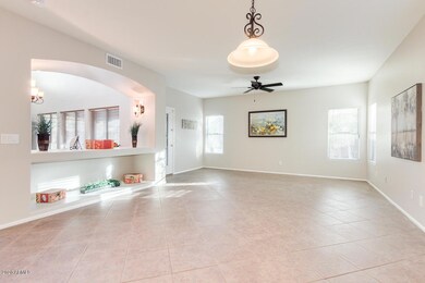 Expansive Tile on the first floor